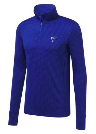 Термореглан на мікрофлісі для чоловіка crivit lycra® 426421 синій