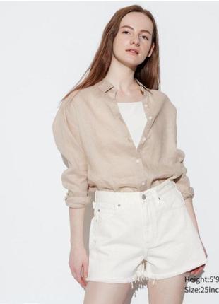 Женские джинсовые шорты uniqlo