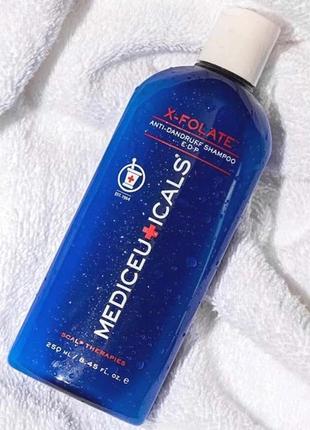 Шампунь против перхоти  mediceuticals scalp therapies x-folate shampoo 250 ml/1l