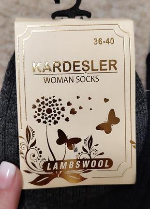 Тонкие шерстяные носки kardesler3 фото