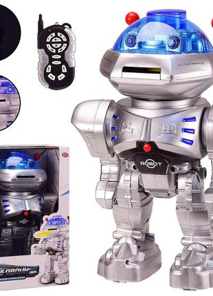 9894 робот на батарейках, звуковые эффекты, свет, стреляет дисками