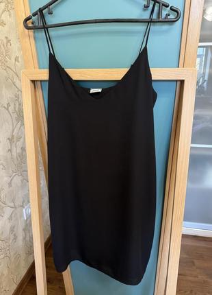 Черное платье- комбинация ⚫️