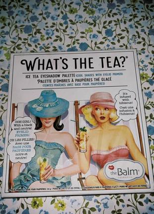 Палітра тіней thebalm what's the tea?