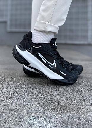 Кросівки nike acg mountain fly 2 black/white gore-tex