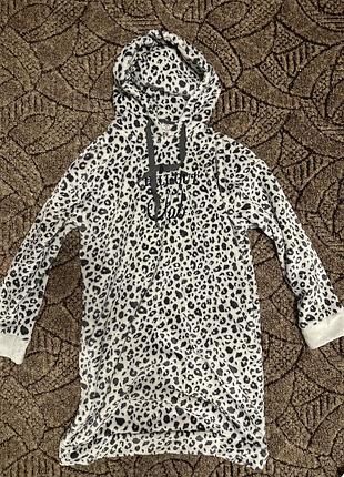 Теплое платье для дома / платье пижама