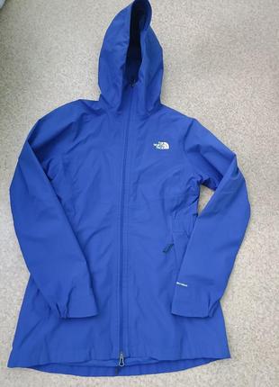 Удлиненная парка куртка мембранная оригинальная north face женская dryvent размера м
