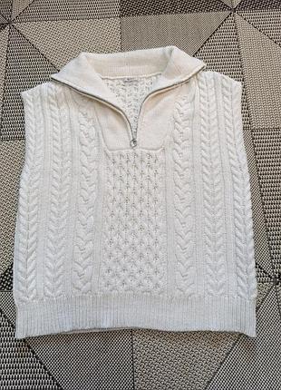 Жилет об'ємної в'язки 20р