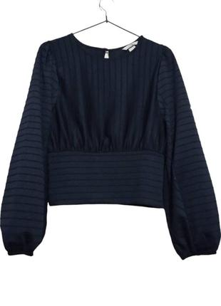 Шикарная блуза / кофточка с объемными рукавами от h&m р.xs
