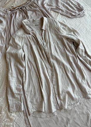 Льняна рубашка базова