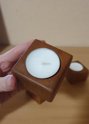 Свечники для чайных свечей, свечи таблетки