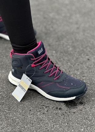 Водоотталкивающие деми ботинки jack wolfskin woodland. оригинал.