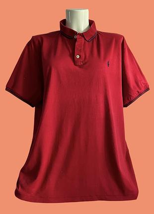 Футболка бордового кольору polo ralph lauren