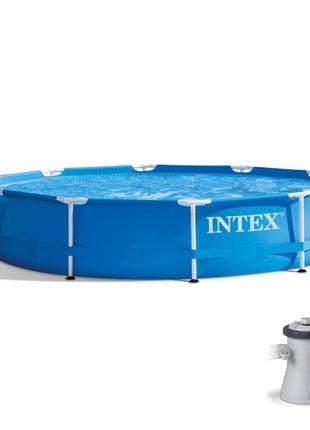 Каркасный бассейн intex