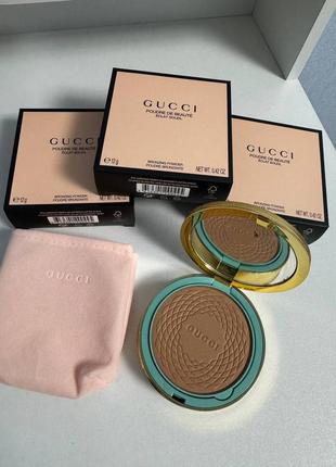 Бронзер gucci beauty poudre de beauté éclat soleil luminous bronzer 12 г у відтінку 03