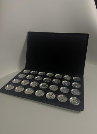 Палітра/органайзер для тіней, повік, румʼян, пудри