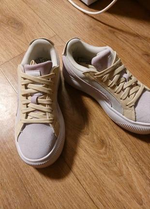 Кеди suede mayu raw women's His