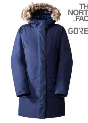 Зимний пуховик the north face, 14-16 р(l)