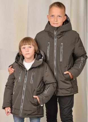 Куртка-парка зимова на флiсi3 фото