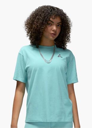 Женская футболка air jordan essentials blue
