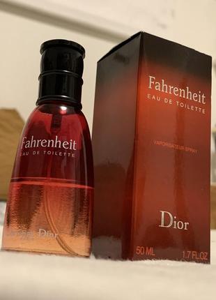 Dior fahrenheit pour homme парфюмерия