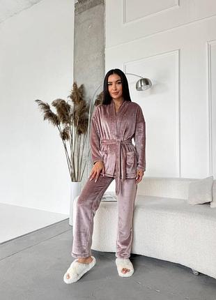 Домашній теплий  костюм