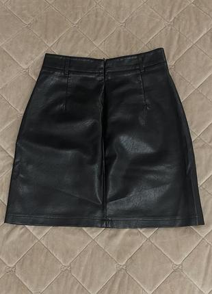 Кожаная юбка 5