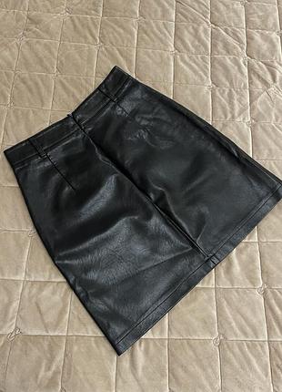 Кожаная юбка 4