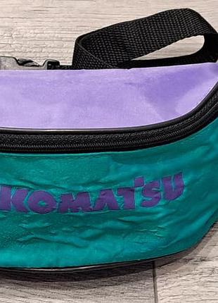 Сумка,бананка komatsu в идеальном состоянии