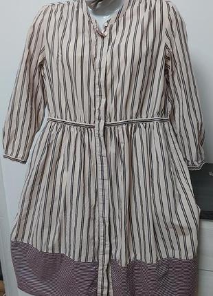 Шикардос натуральное платье-рубашка 16