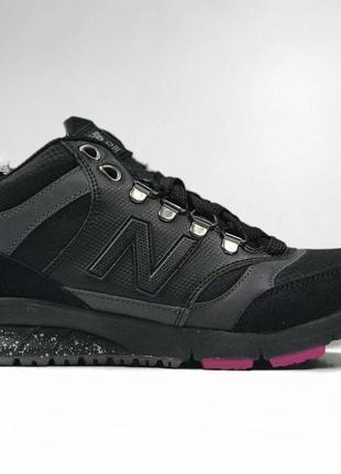 Женские кроссовки new balance 710 black grey 1