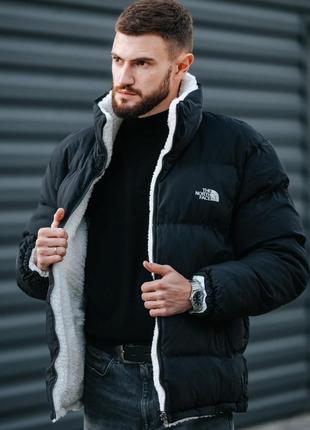 Двухсторонняя куртка the north face black
