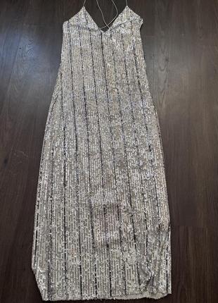 Плаття zara паєтка
