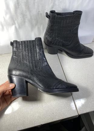 Sacha premium collection женские кожаные ботильоны челси 39 р 25см