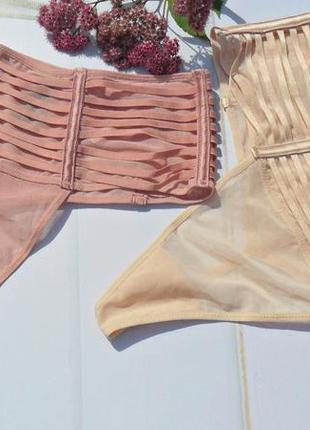 Высокие трусики стринги виктория сикрет victoria's secret2 фото