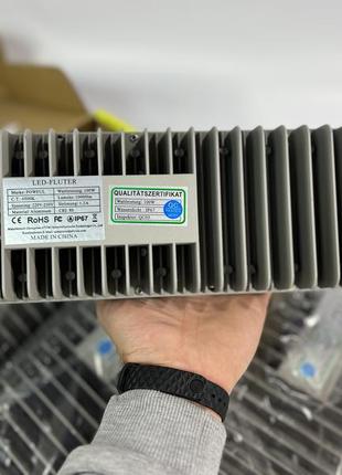 Мощный светодиодный прожектор 400w, 40000lm, 6500k, ip67