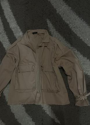 Укопованный тренч, куртка рабочая тренд 2024-2025