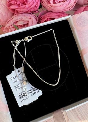 Ожерелье пандора серебро 925 кулон pandora цепочка «цепочка серебряный» ожерелье колье оригинальный кулон пандора новый бирка пломба