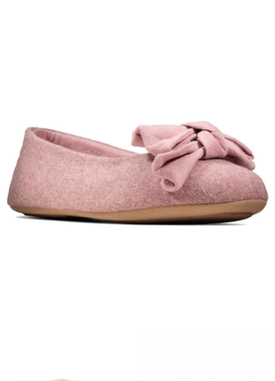 Тапочки для дому clarks cozily grace pump slippers