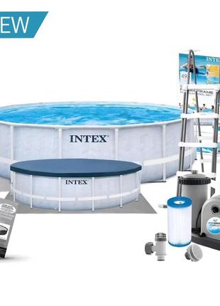 Каркасний басейн intex 488х122cm