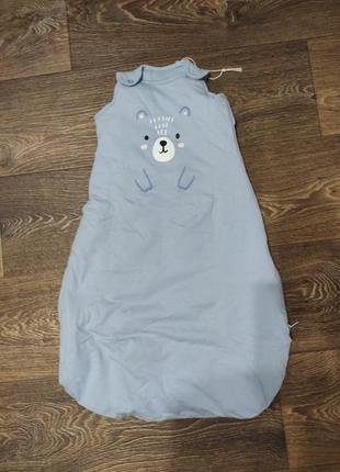 Спальный мешок (кокон), спальник детский 0-6 месяцев