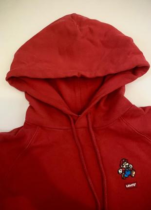 Кофта, худі, колаборація levi’s super mario,4 фото