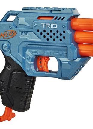 Бластер nerf elite 2.0 trio 6 патронів (e9954)