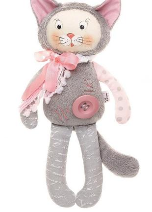 Плюшева дитяча іграшка сплюшка - кицька