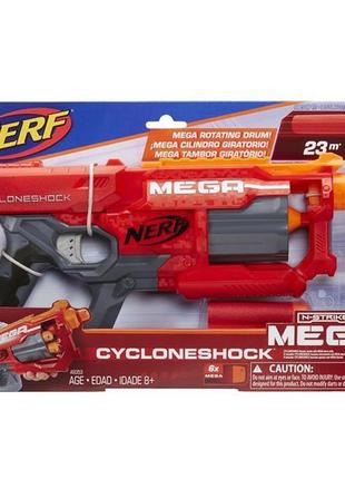 Бластер nerf мега циклон-шок (a9353)