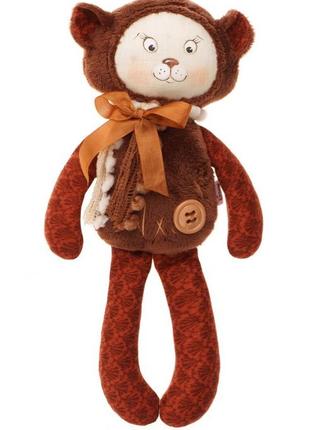 Мягкая плюшевая детская игрушка - медвежонок