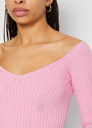 Розовый джемпер hollister xs/s