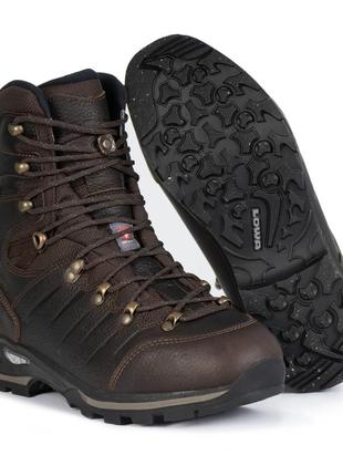 Ботинки зимние lowa yukon ice ii gtx ws  uk 9/eu 43.5 dark brown9 фото