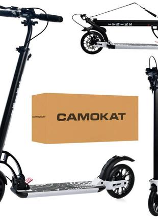 Самокат городской itrike sr 2-080-w взрослый