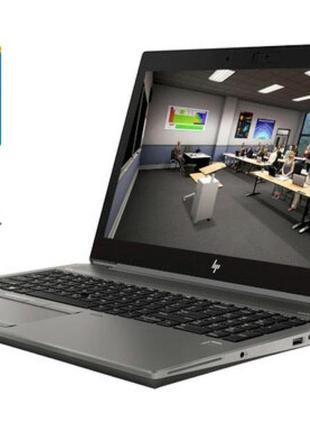 Мобильная рабочая станция hp zbook 15 g6 / 15.6" (3840x2160) ips / intel core i7-9850h (6 (12) ядер по 2.6 -