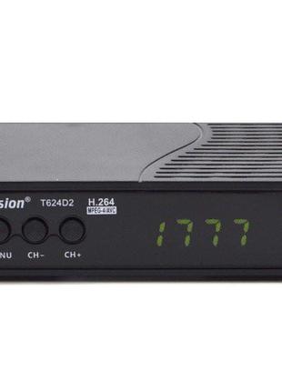Тюнер т2 world vision t624d2 (dvb-t2, t, c)